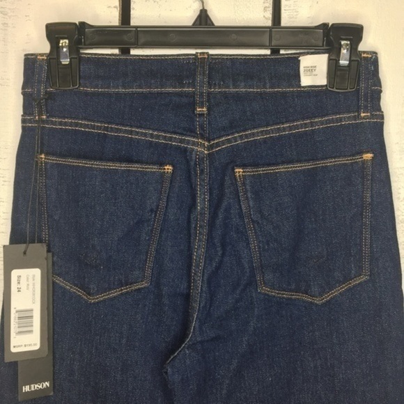 Hudson Zoeey High Rise Cuff Straight Crop … - Picture 5 of 8